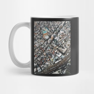 Tokyo Cityscape From Above Mug
